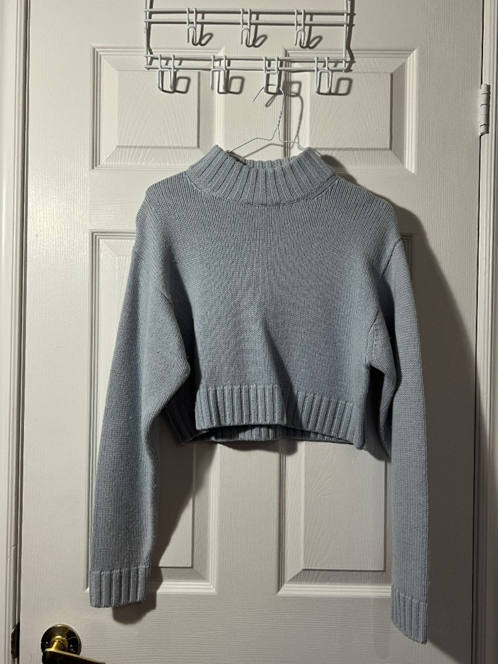 Aritzia Wilfred Heinan Sweater in Light Blue